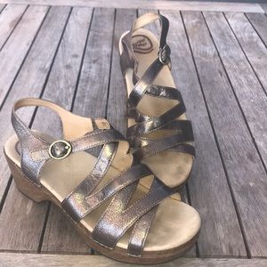 dansko stevie pewter